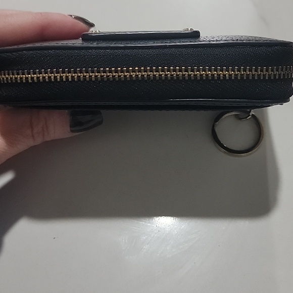 Kate Spade New York Zip Around Wallet In Black Leather - Picture 7 of 11